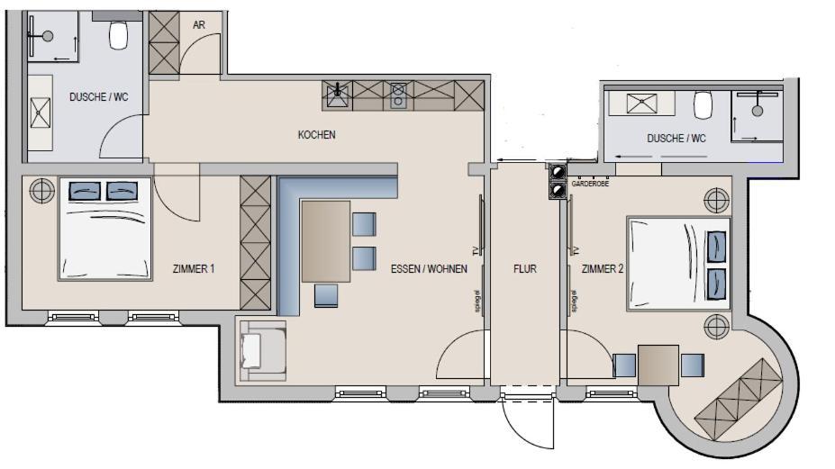 Haus Dominik Leilighet See Eksteriør bilde